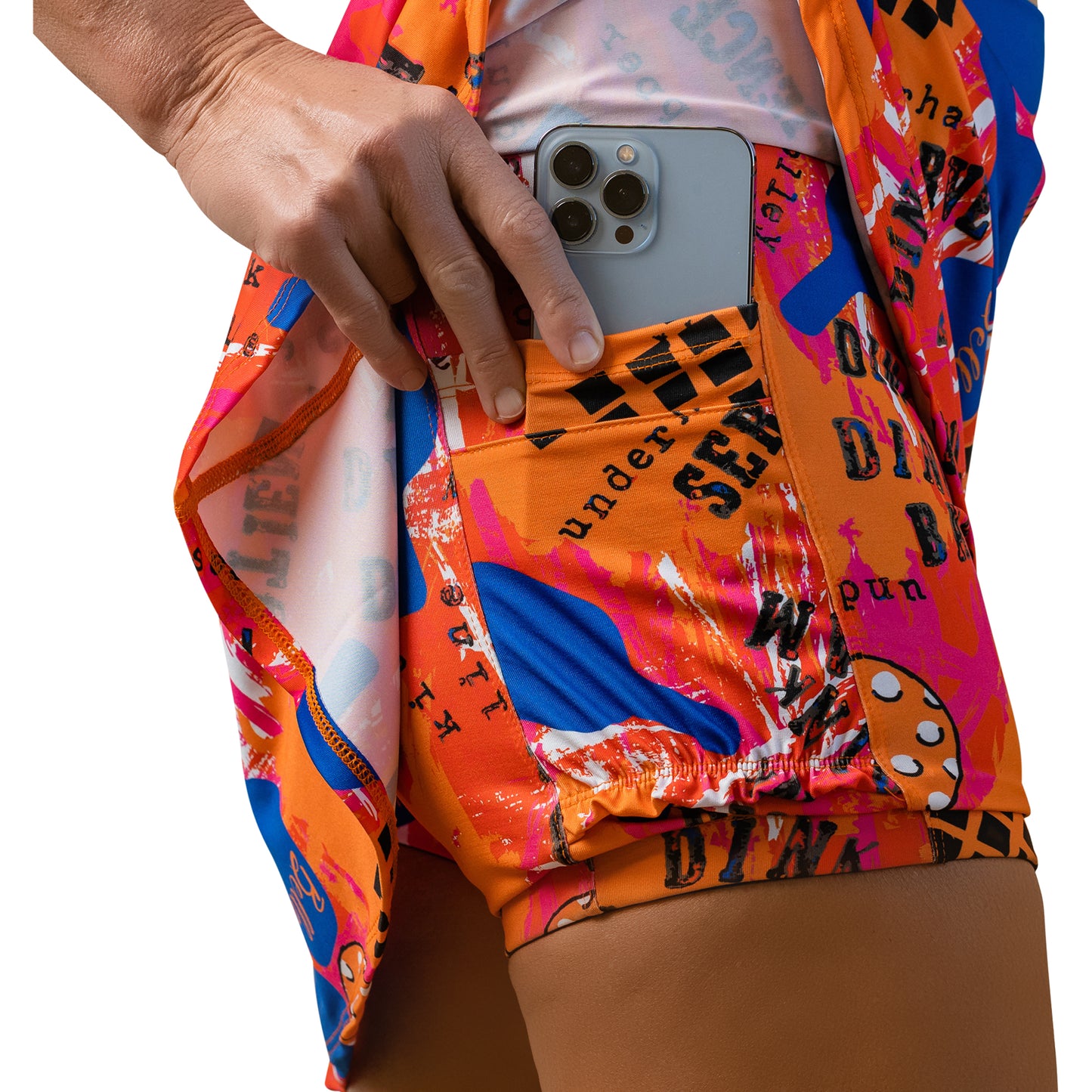 PB Aline Skort Graffiti 3