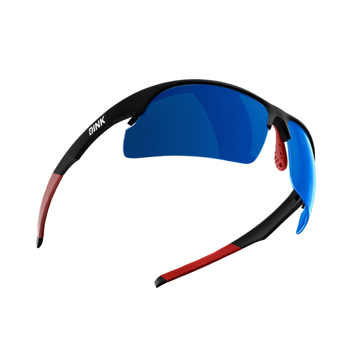 Daytona Pickleball Sunglasses - Black/Red