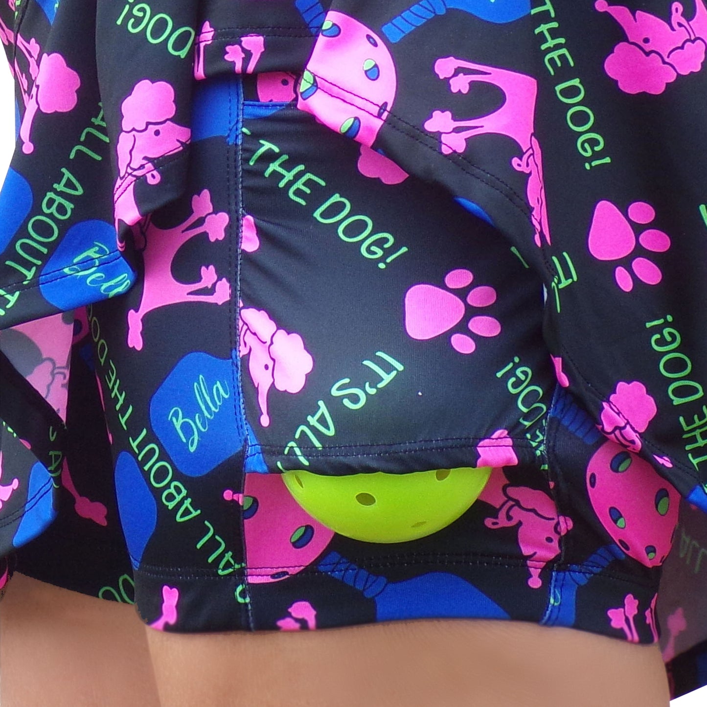 PB Drop Pleat Skort Pickles