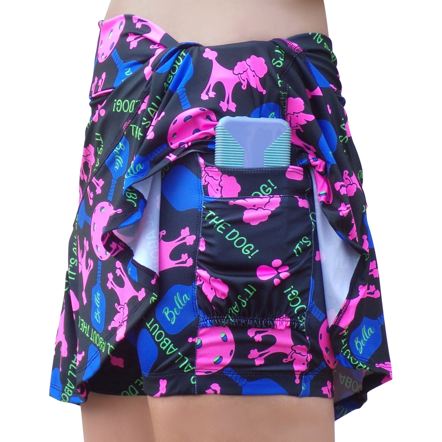 PB Drop Pleat Skort Pickles