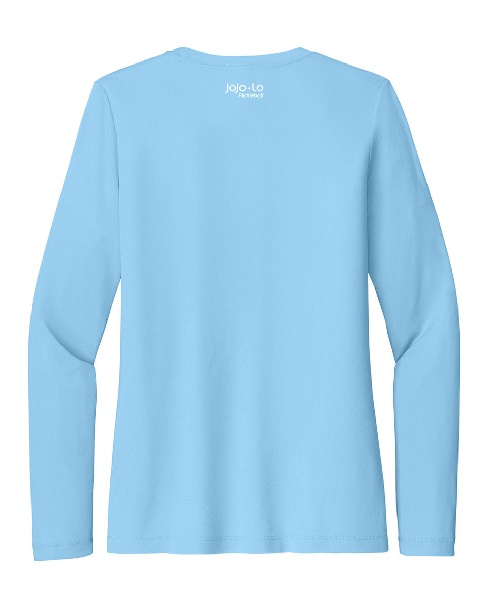 Pickle Pickleball Long Sleeve UPF50 Sun Shirt Shirt by jojo+lo Pickleball