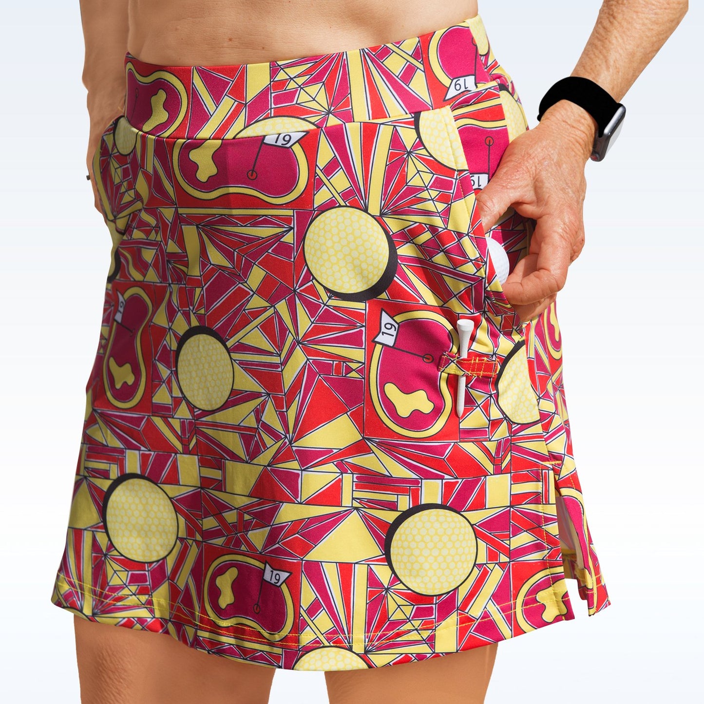 Golf Bella Angle Shot Straight Skort