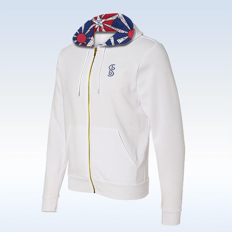 PB Hoodie United We Par Tee White