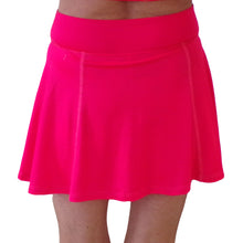 Load image into Gallery viewer, Diva Pink with Graffiti 3 Shorts A-Line Skirt