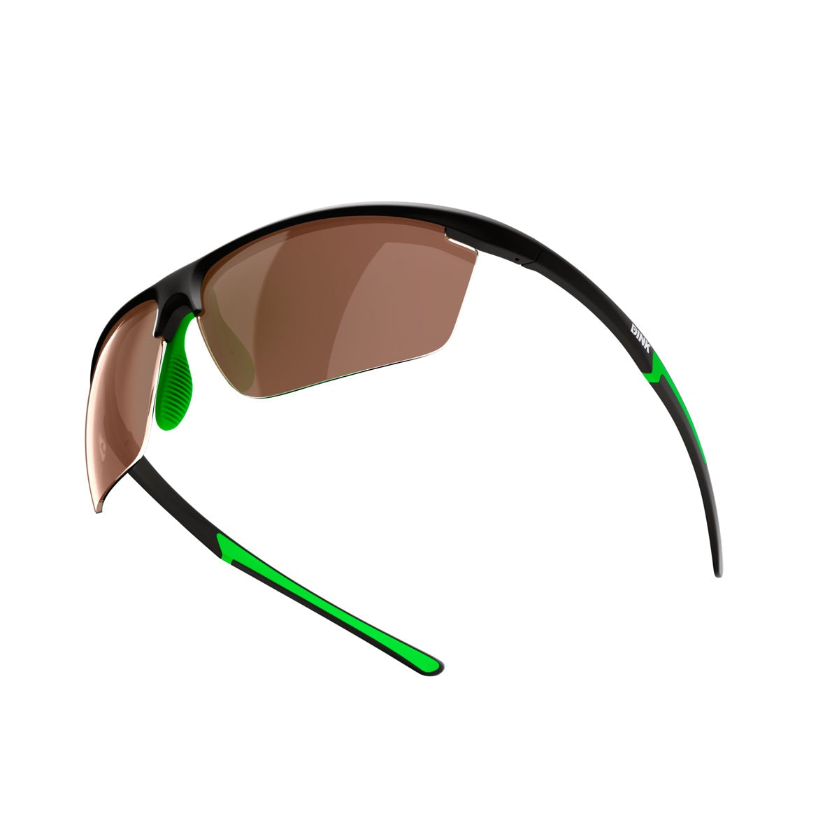 Daytona Petite Sunglasses - Black/Green