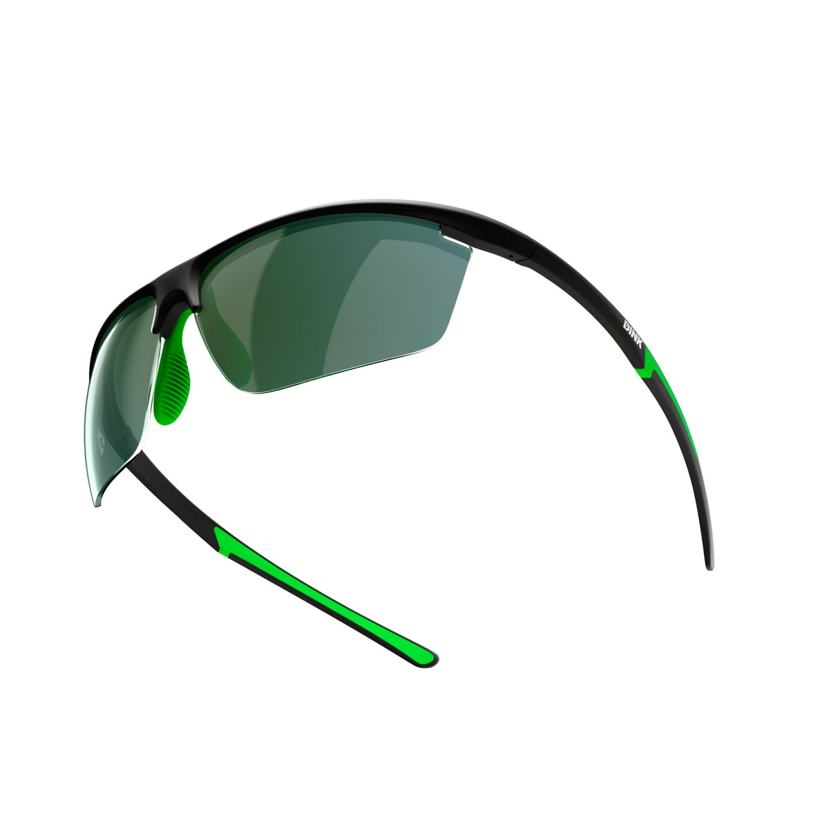 Daytona Petite Sunglasses - Black/Green