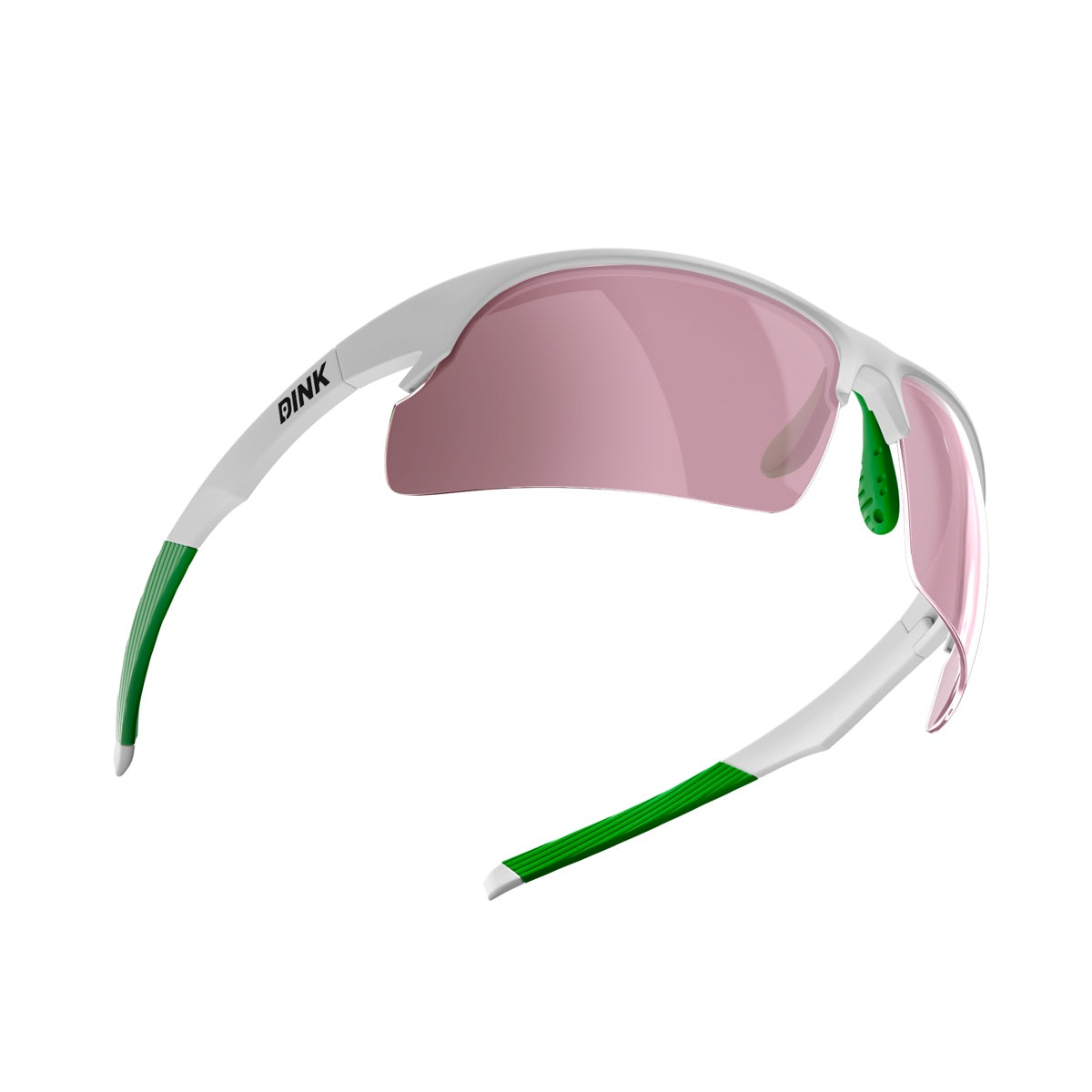 Daytona Sunglasses - White/Green