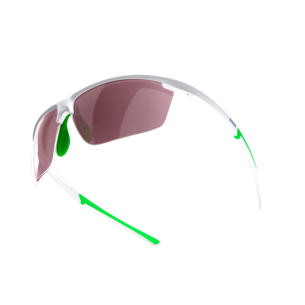 Daytona Petite Pickleball Sunglasses - White/Green