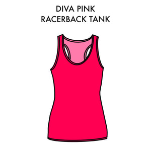 (PRE-ORDER) Racerback Tank Hot Pink