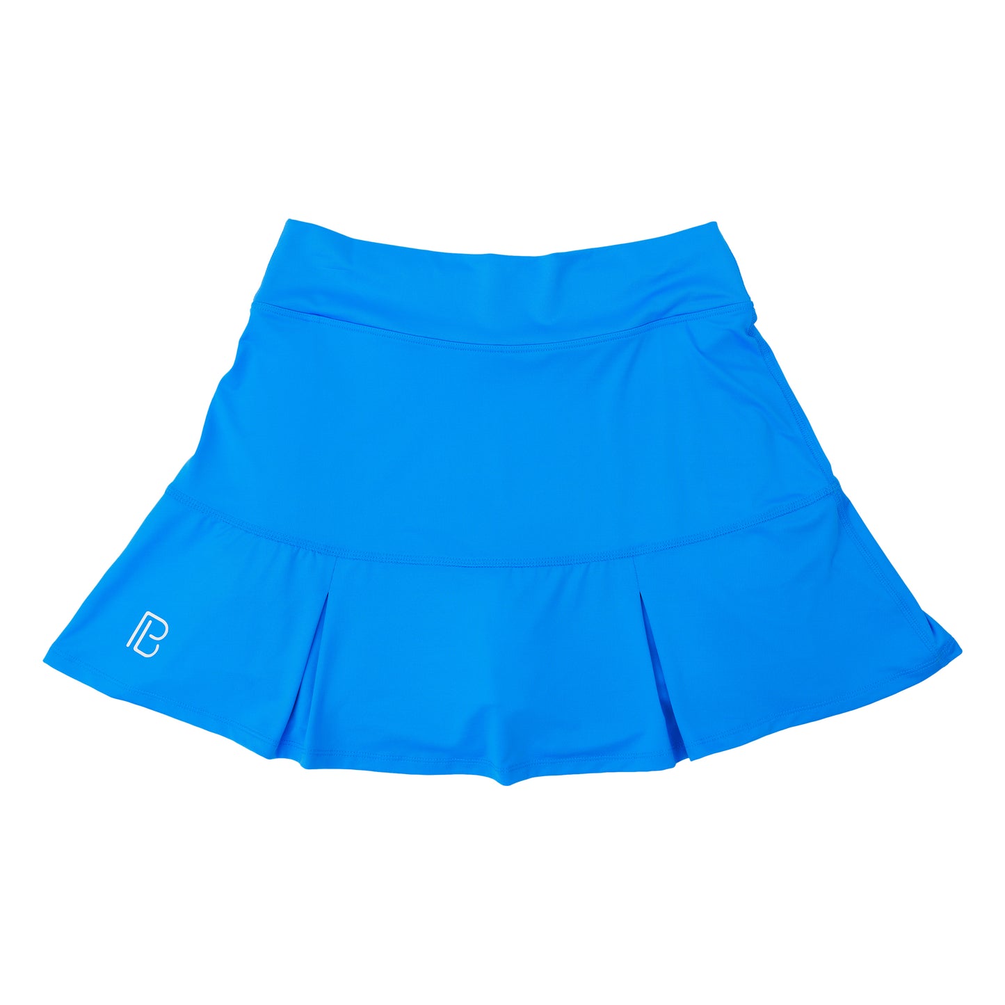PB Drop Pleat Skort Electric Blue with Net Worth
