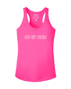 Hope Pickleball Performance Tank Top by jojo+lo Pickleball