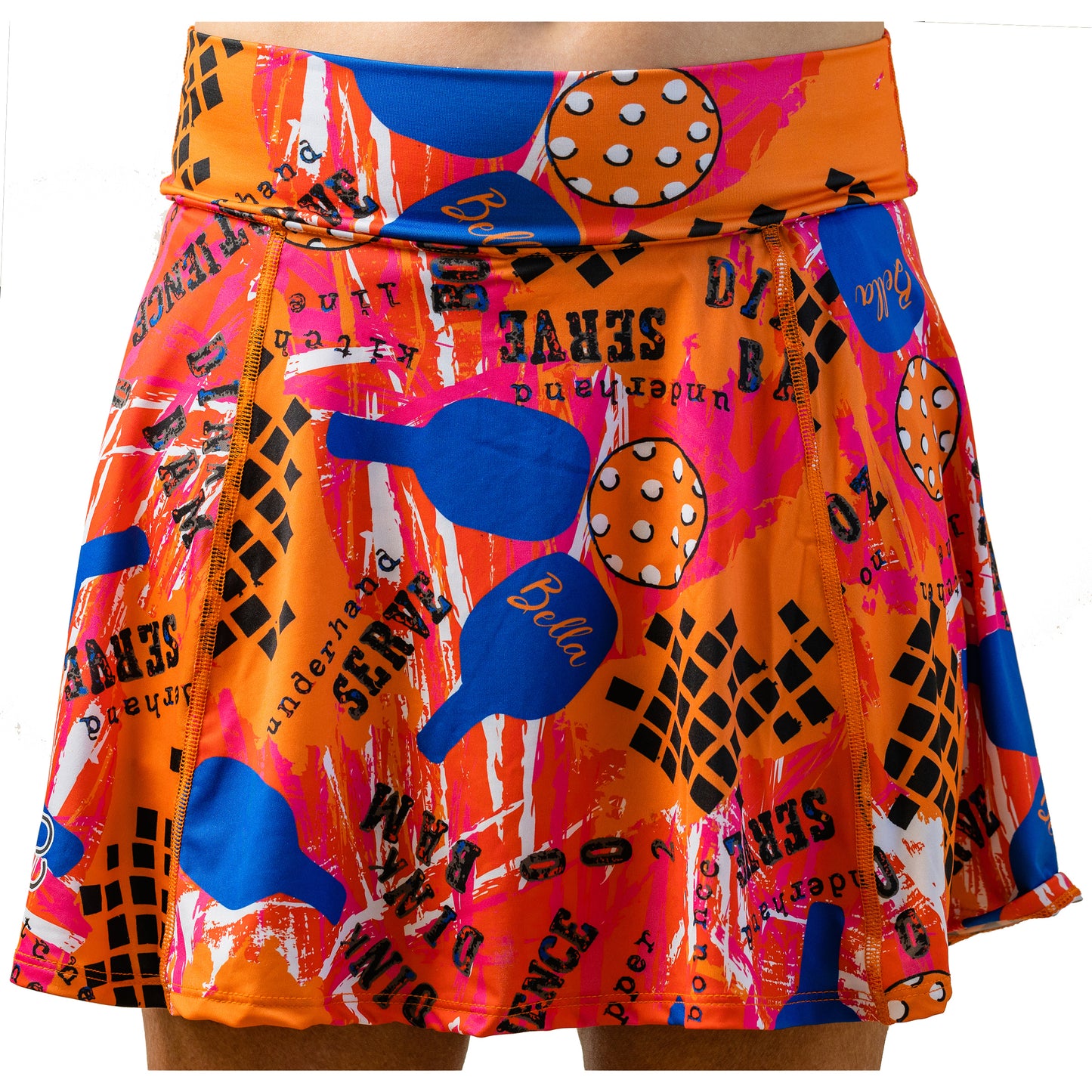 PB Aline Skort Graffiti 3