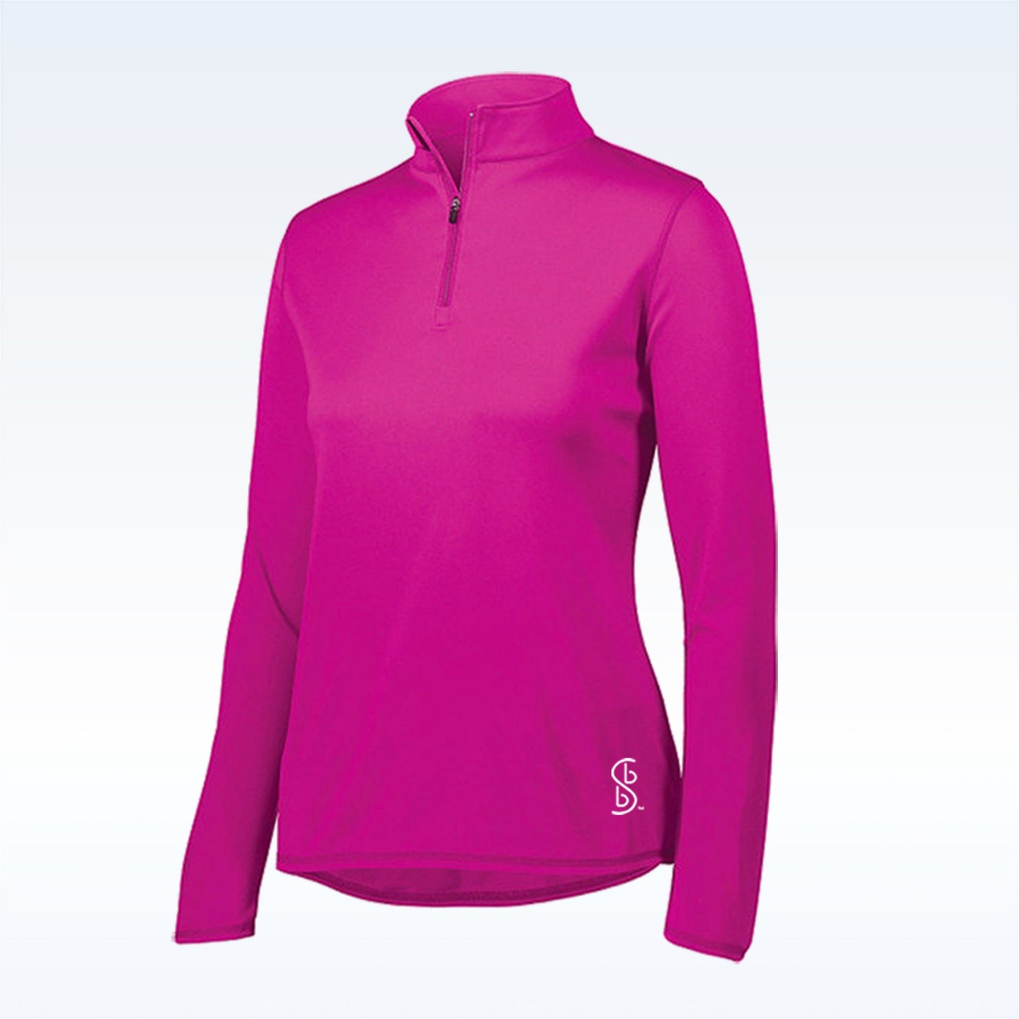 PB 1/4 Zip Long Sleeve Pink