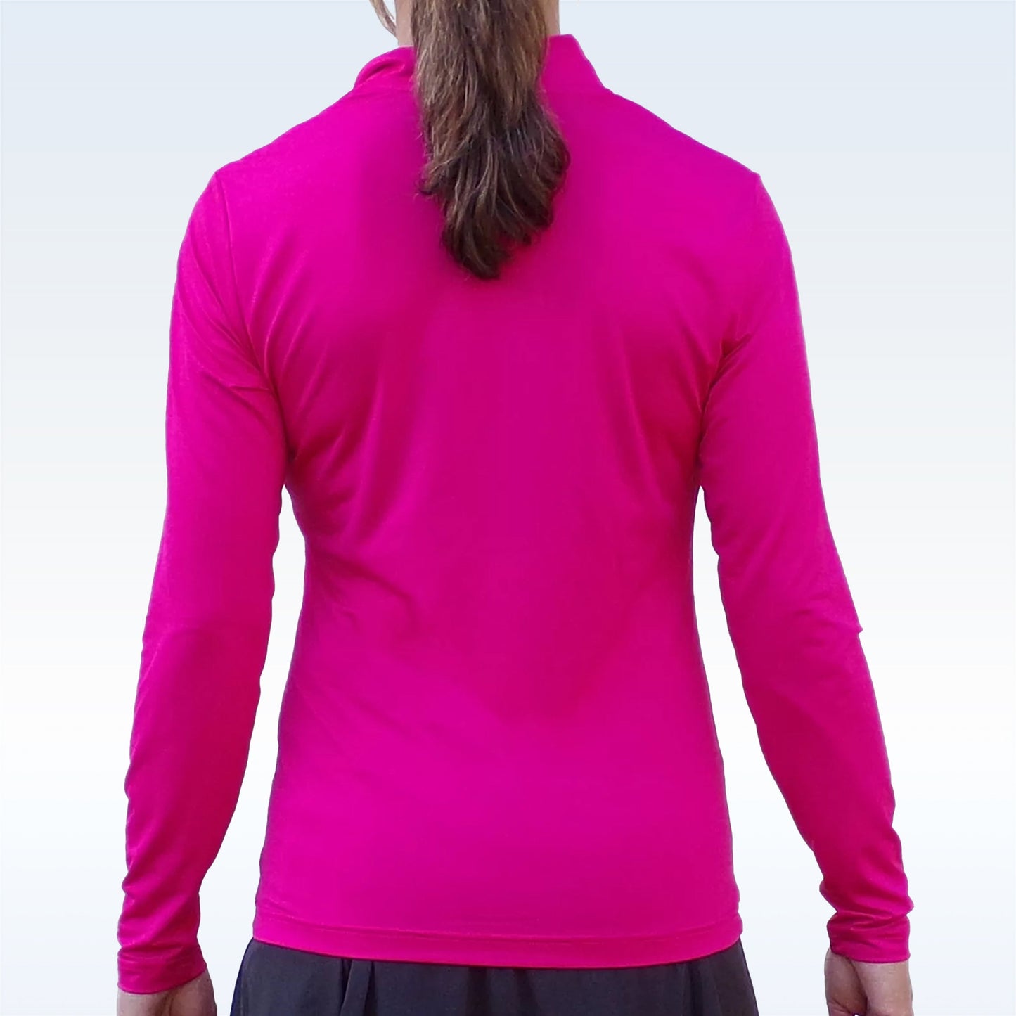 PB 1/4 Zip Long Sleeve Pink