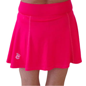 Diva Pink with Graffiti 3 Shorts A-Line Skirt
