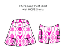 Load image into Gallery viewer, Hope Drop Pleat Pickleball Skort