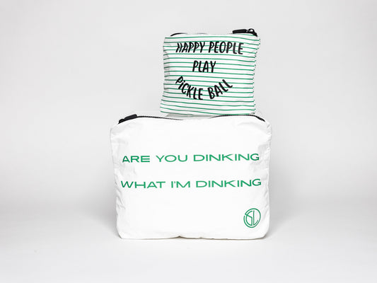 Pickleball Organizer Bag-Happy People Play Pickleball