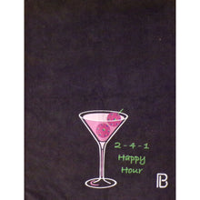 Load image into Gallery viewer, Pickleball Bella Martini 2-4-1 Pickleball Towel