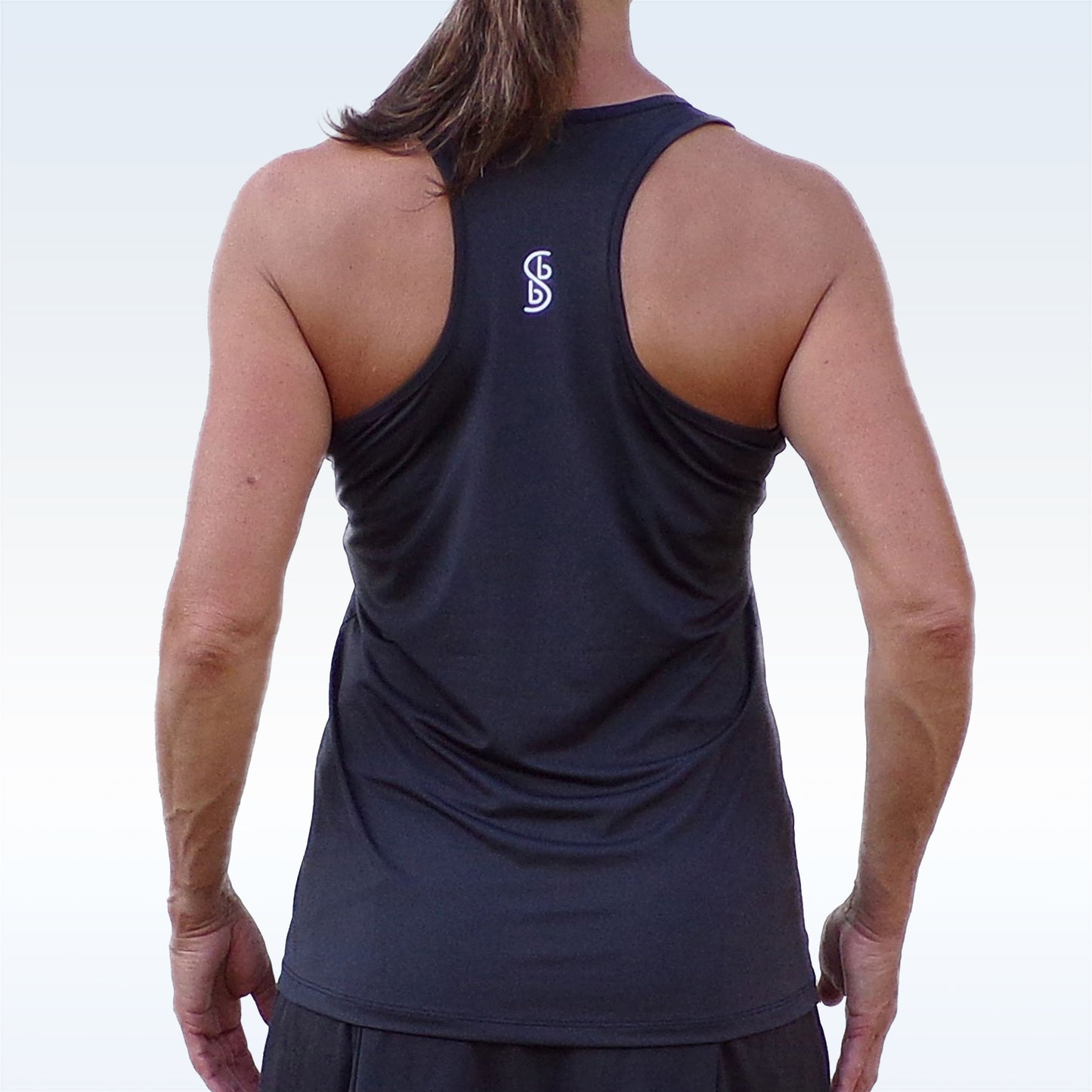 PB Racerback Tank Black