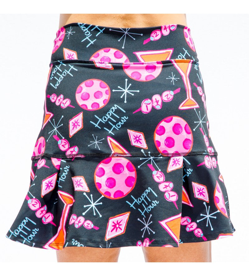 PB Drop Pleat Skort Martini 2-4-1 Happy Hour