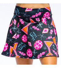 Load image into Gallery viewer, Martini 2-4-1 Happy Hour A-Line Skort