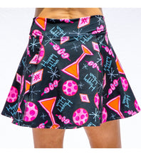Load image into Gallery viewer, Martini 2-4-1 Happy Hour A-Line Skort