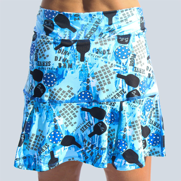 PB Drop Pleat Skort Graffiti 2
