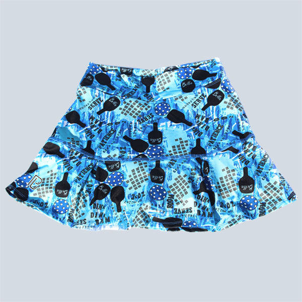 PB Drop Pleat Skort Graffiti 2