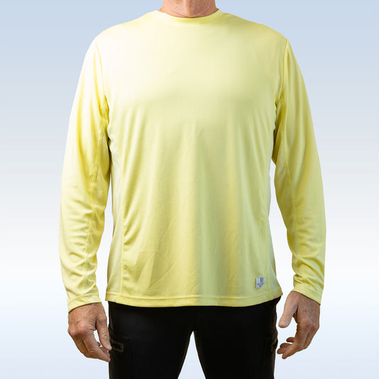 PB Men's Elfin Yellow Long Sleeve Tee