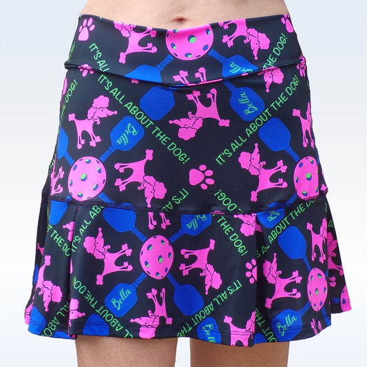 Pickles Drop Pleat Skort Front View