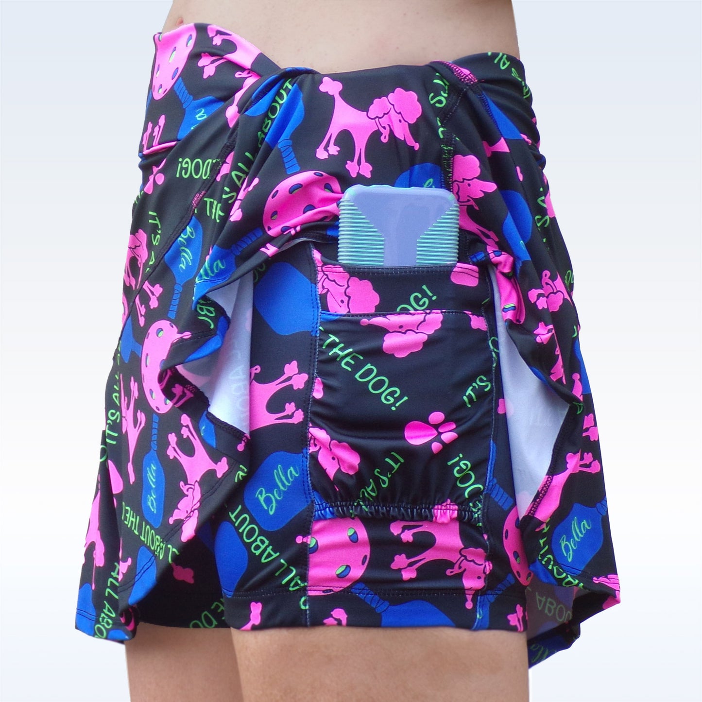 PB Drop Pleat Skort Pickles