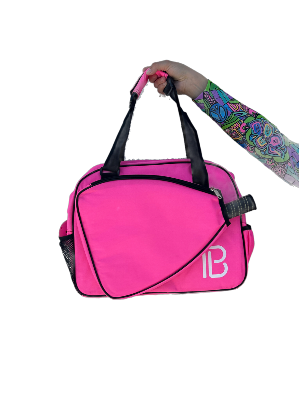 Pink Pickleball Duffel Bag